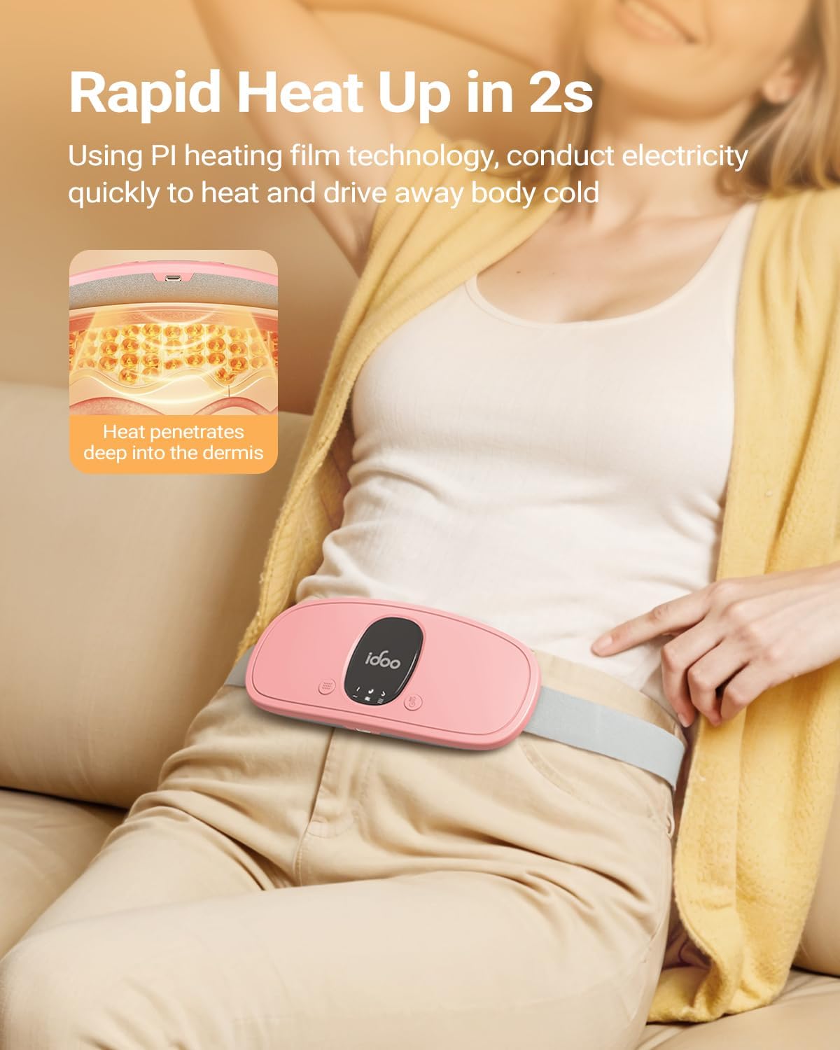 ComfortWave™ Cordless Heating Pad
