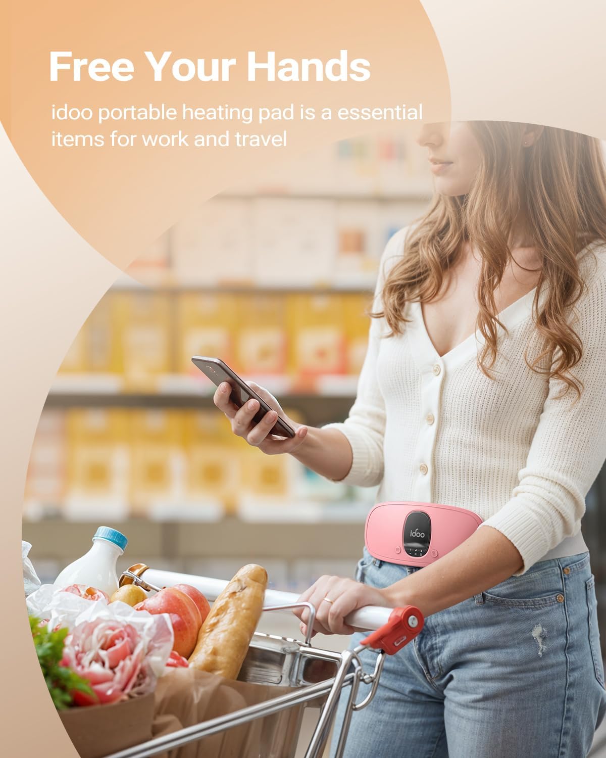 ComfortWave™ Cordless Heating Pad